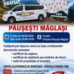 Caravana Cărții Electronice de Identitate ajunge în comuna Păușești-Măglași