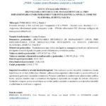 COMUNICAT  DE PRESĂ